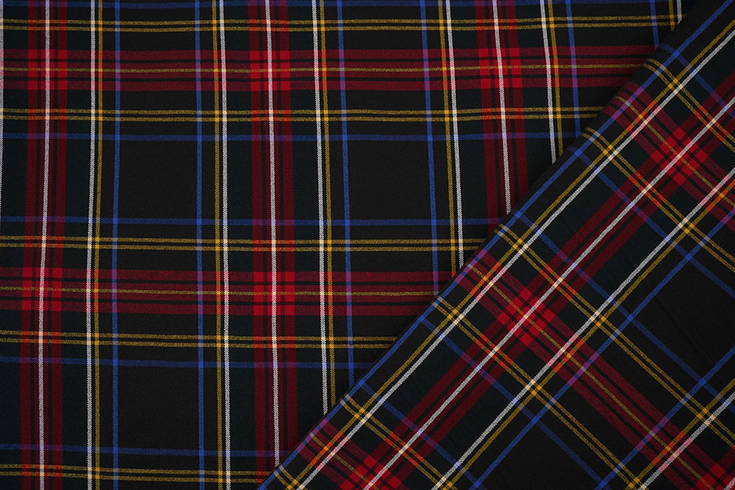 Scottish Checks Stretch 13 Noirelle