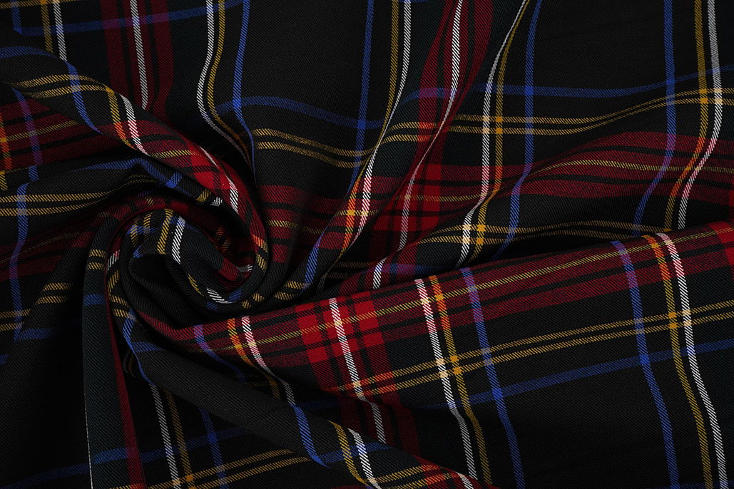Scottish Checks Stretch 13 Noirelle