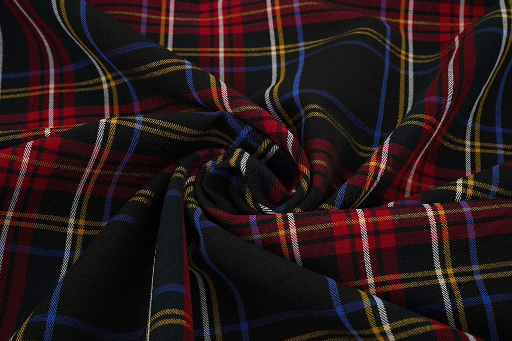 Scottish Checks Stretch 13 Noirelle