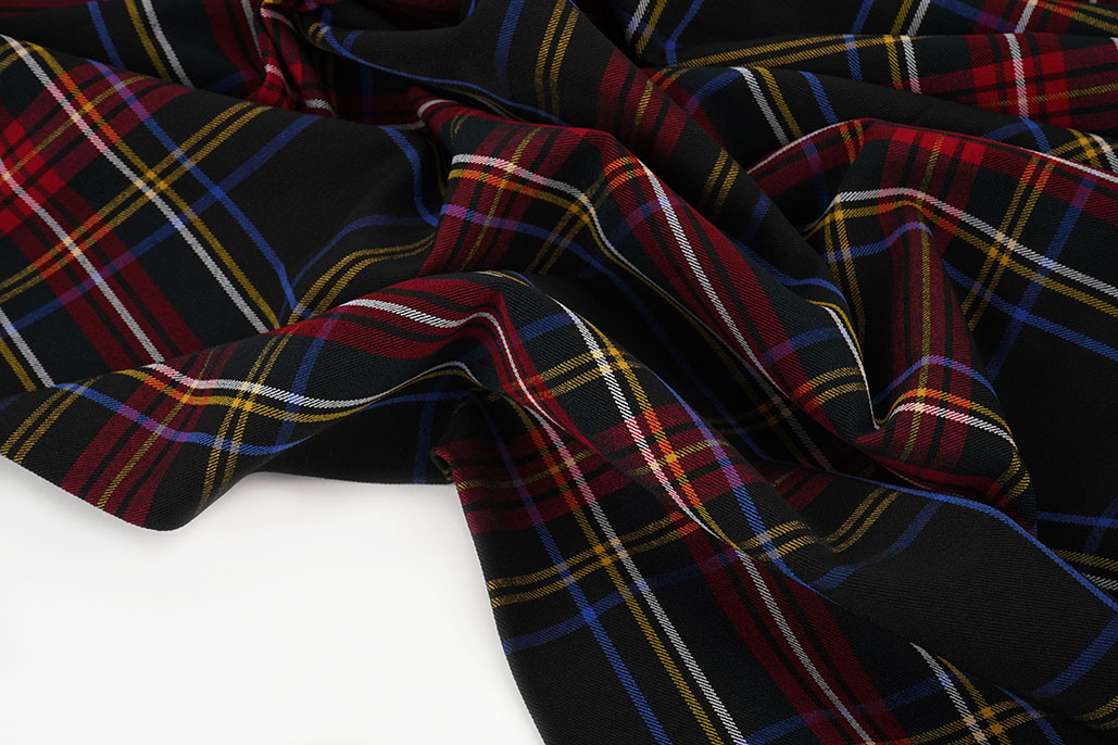Scottish Checks Stretch 13 Noirelle