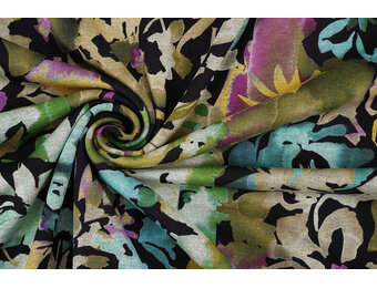 Viscose Punta Di Roma Garden Flower