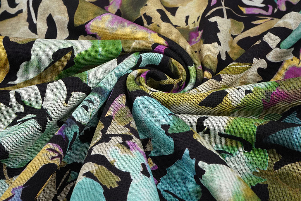 Viscose Punta Di Roma Garden Flower