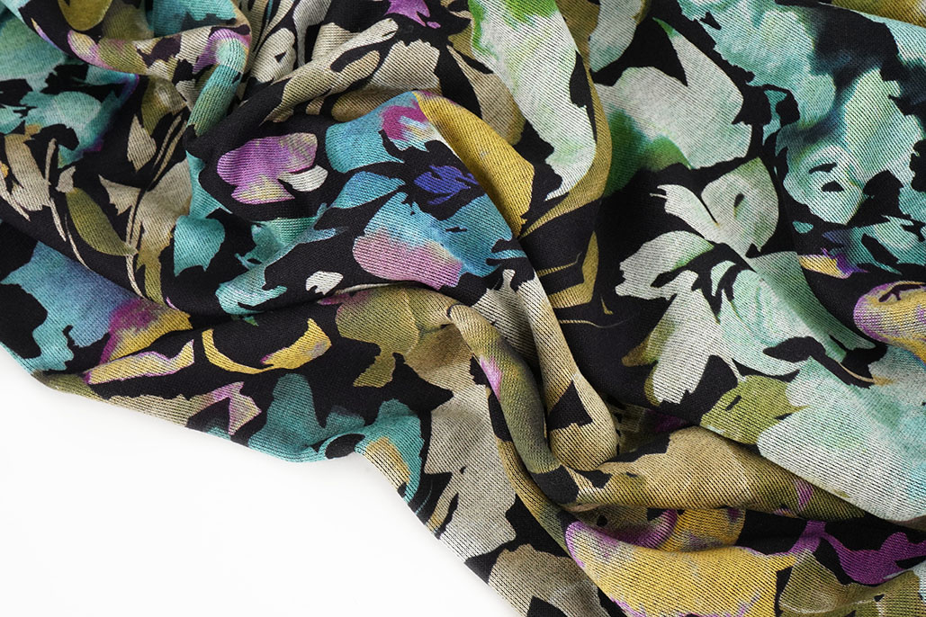 Viscose Punta Di Roma Garden Flower