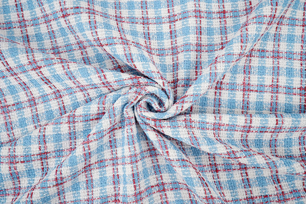 Bouclé Checkered Ciello