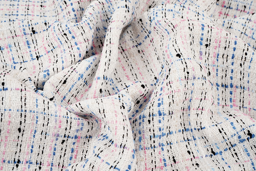 Bouclé Fancy Monello Blauw