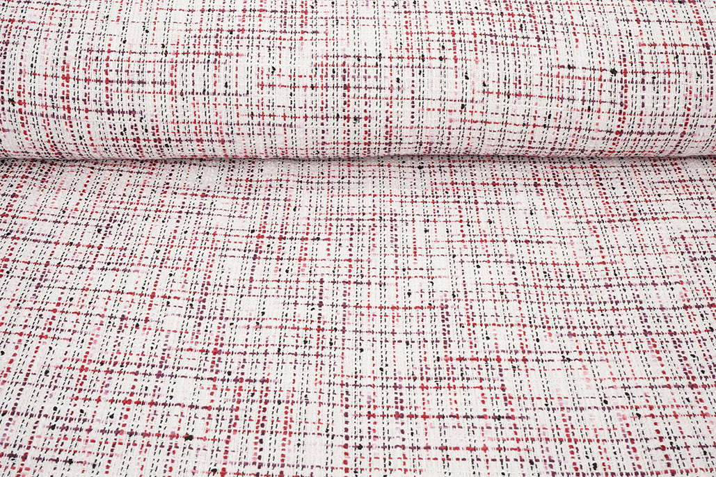 Bouclé Fancy Monello Roze