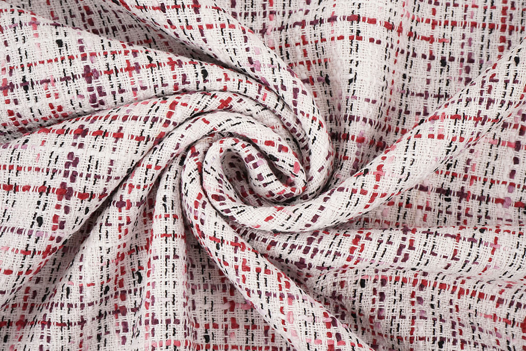 Bouclé Fancy Monello Roze