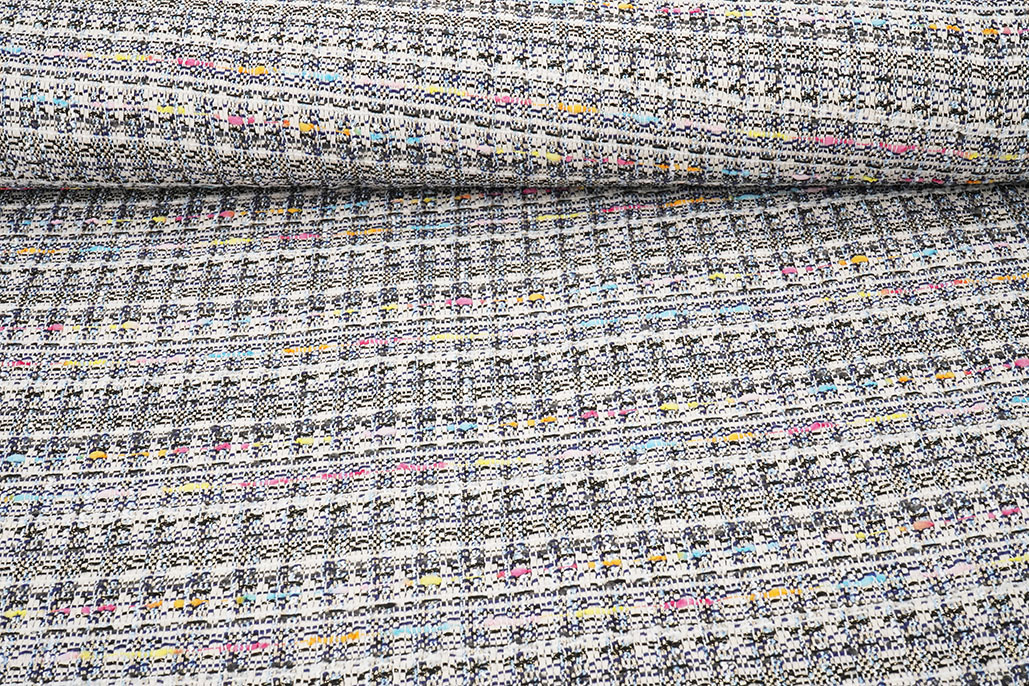 Bouclé Fantasy Melango Marine