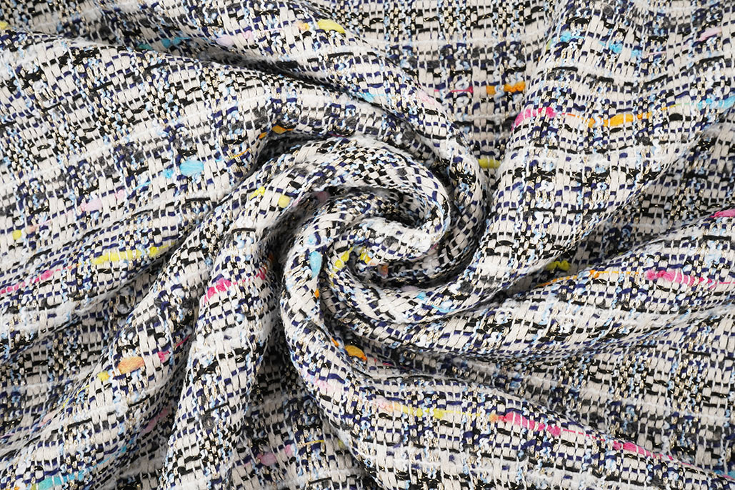 Bouclé Fantasy Melango Marine
