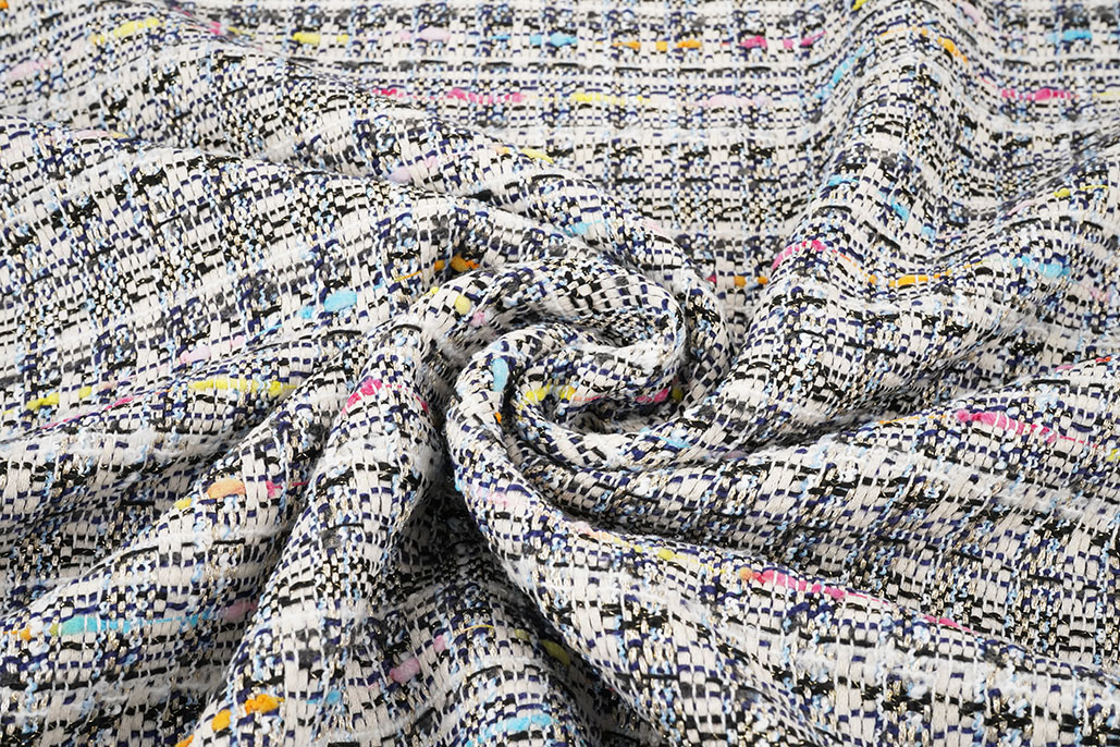 Bouclé Fantasy Melango Marine