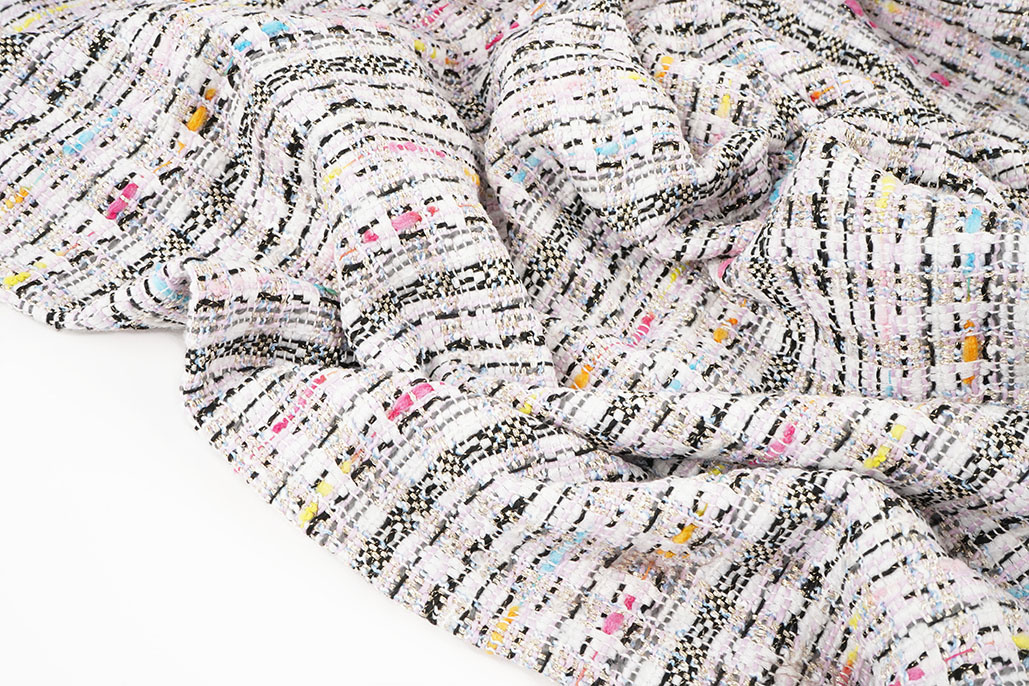 Bouclé Fantasy Melango Roze