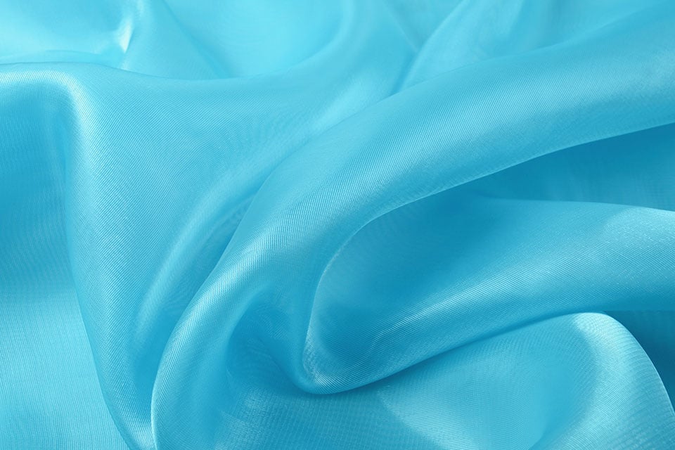 Turquoise stoffen