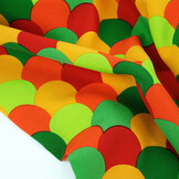 Bi-Stretch Printed Carnival Confetti