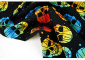 Bi-Stretch Bedrukt Skull
