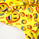 Bi-Stretch Printed Smileys