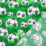 Bi-Stretch Printed Football