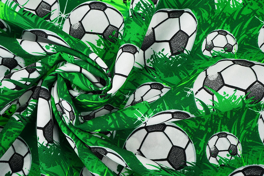 Bi-Stretch Bedrukt Voetbal