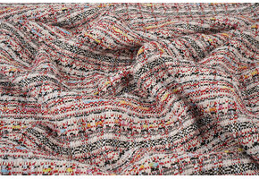 Bouclé Fantasy Melango Rood