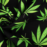 Bi-Stretch Printed Green Haze