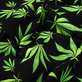 Bi-Stretch Bedruckt Green Haze