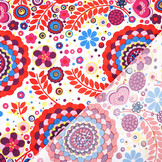 Bi-Stretch Printed Boho Bloom