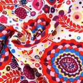 Bi-Stretch Printed Boho Bloom