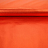 Metallic Stretch Baumwolle Orangerot