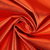 Metallic Stretch Baumwolle Orangerot