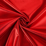 Metallic Stretch Cotton Red