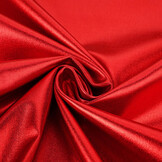Metallic Stretch Cotton Red