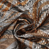 Brocade Metallic Waves