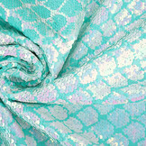 Reversibler Paillettenstoff Meerjungfrauenschwanz