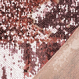 Pailletten op Mesh Roze