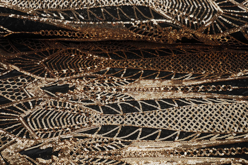 Sequins on Mesh Zafira