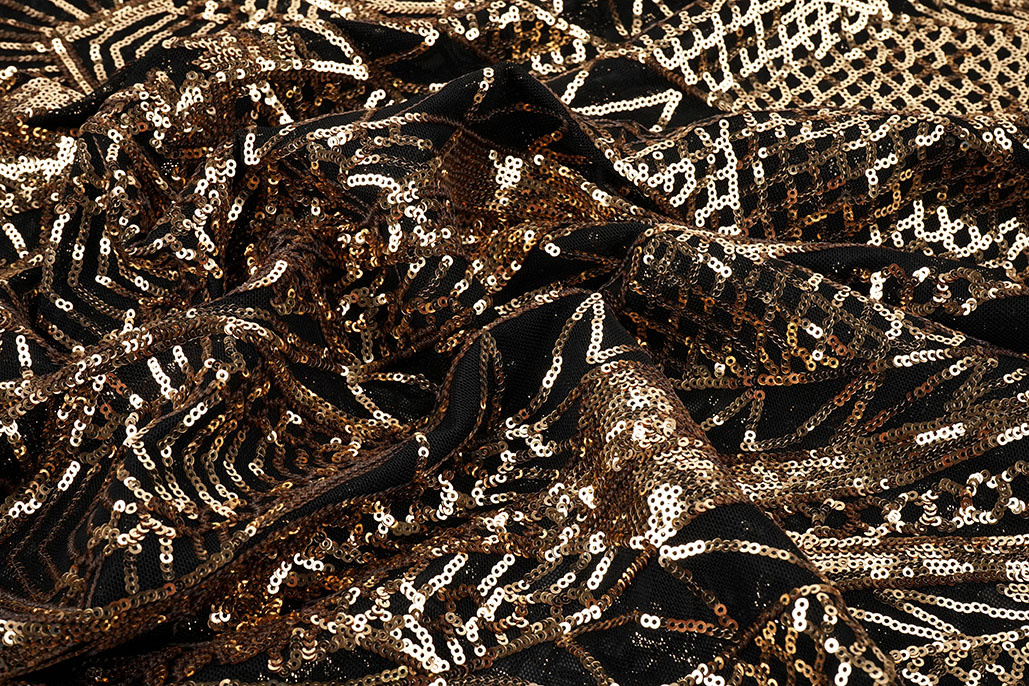 Sequins on Mesh Zafira