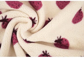 Teddy Stof Aardbeien Creme