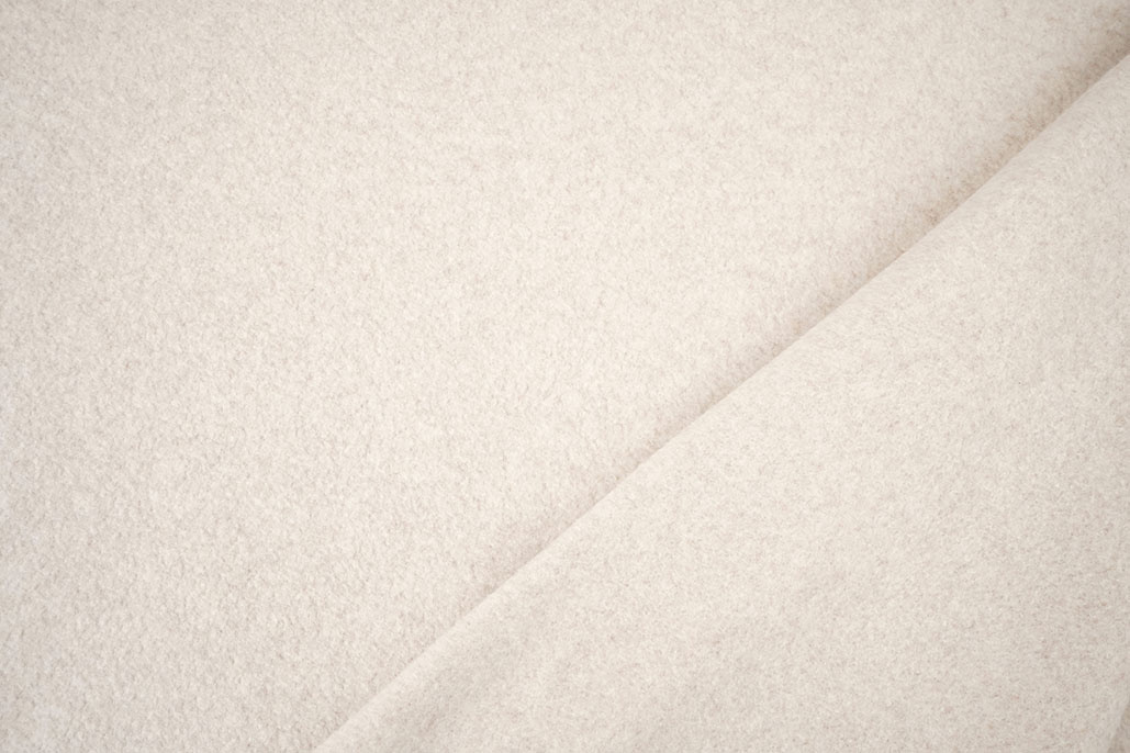 Katoenen Fleece Beige Melange