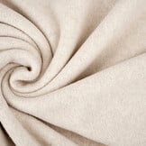Katoenen Fleece Beige Melange