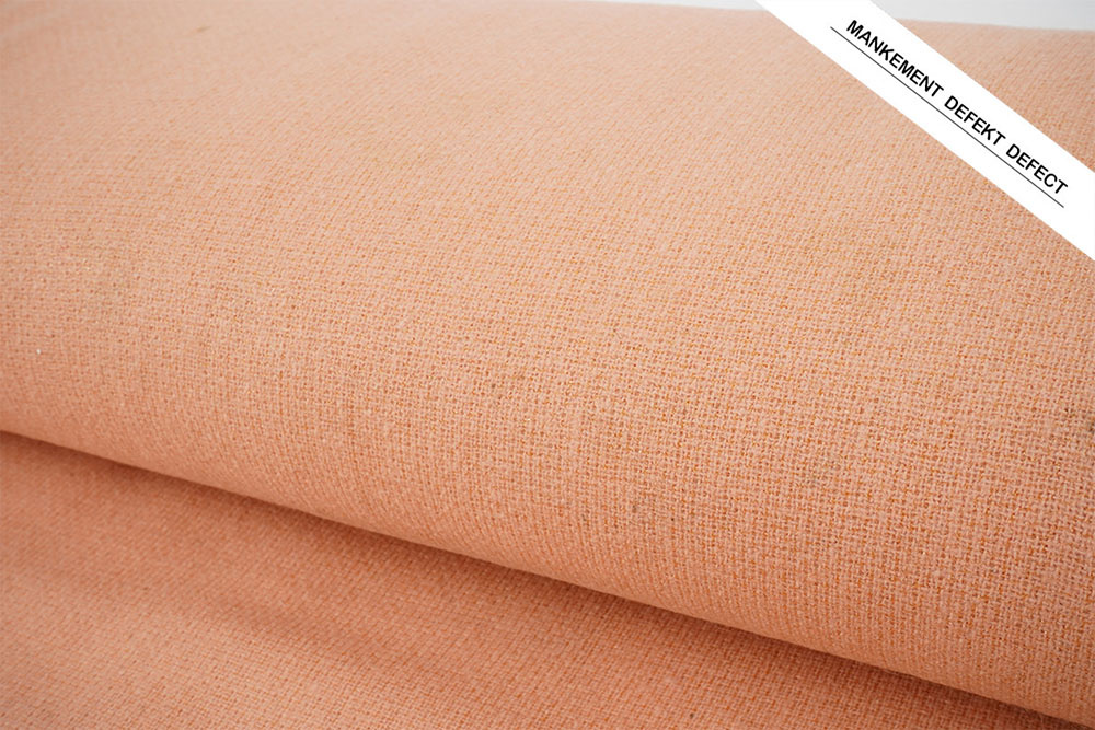 Woolen fabric Peach Lurex