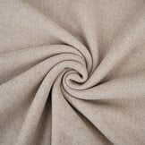 Katoenen Fleece Taupe Melange