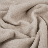 Katoenen Fleece Taupe Melange