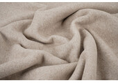 Katoenen Fleece Licht Taupe Melange