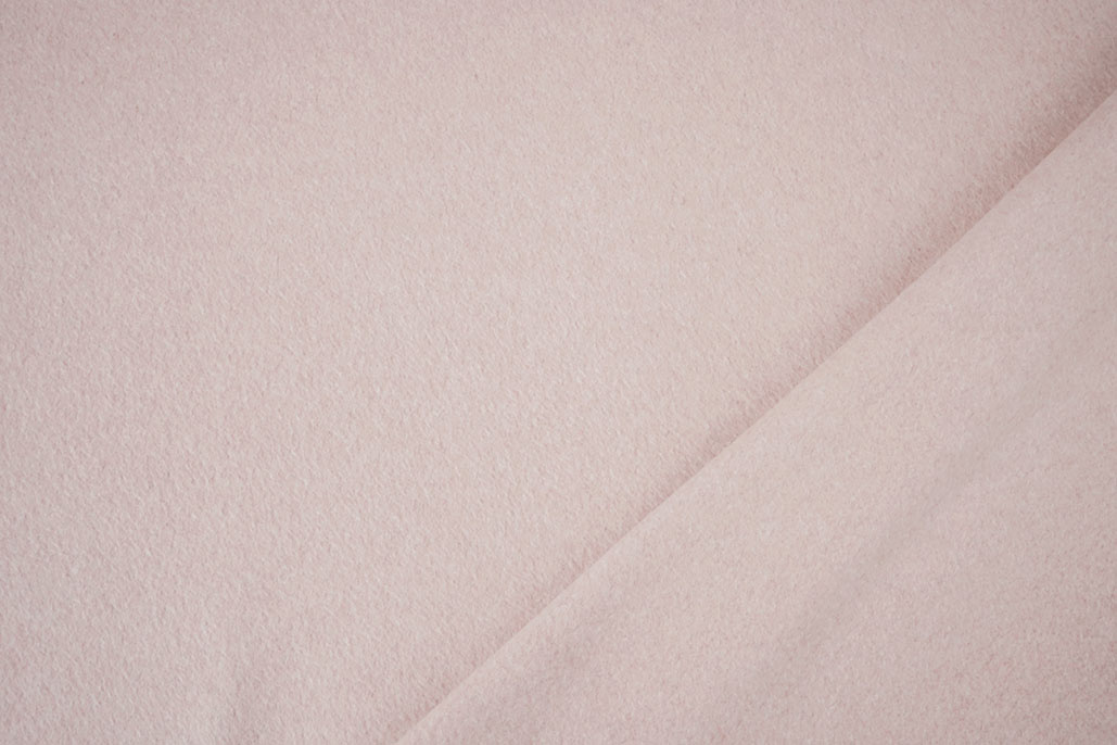 Baumwollfleece Rose Meliert
