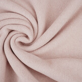 Baumwollfleece Rose Meliert