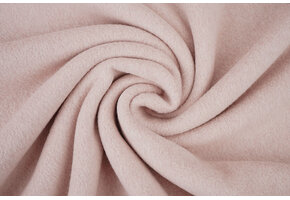 Katoenen Fleece Rose Melange