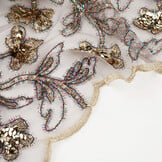 Mesh Embroidered Sequins Maharani Light Mauve