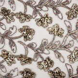 Mesh Embroidered Sequins Maharani Light Mauve