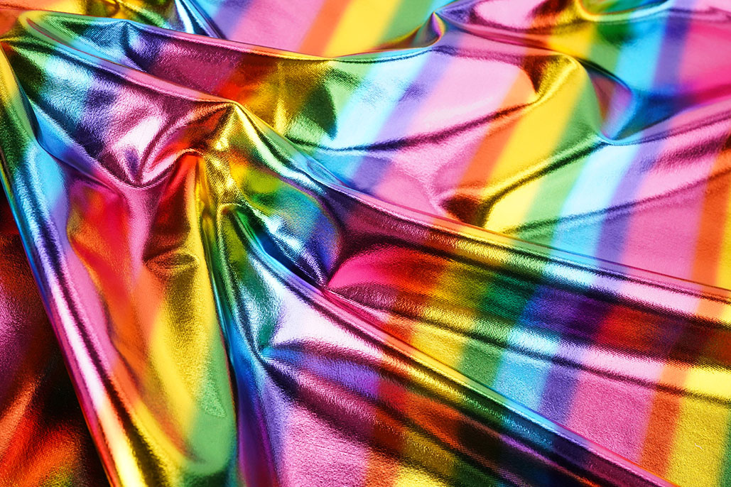 Lamé Regenbogen Liora
