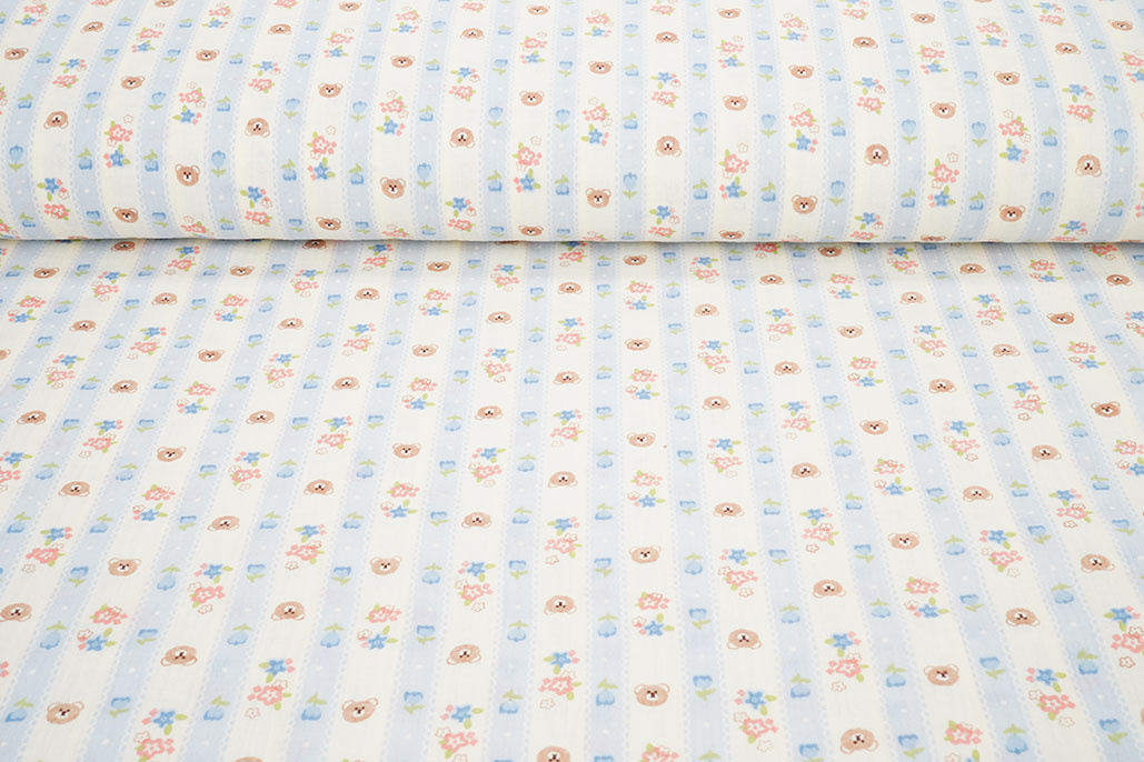 Hydrofiel Little Teddy Stripes