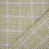 Woven Woolen Fabric Check Sorella Yellow